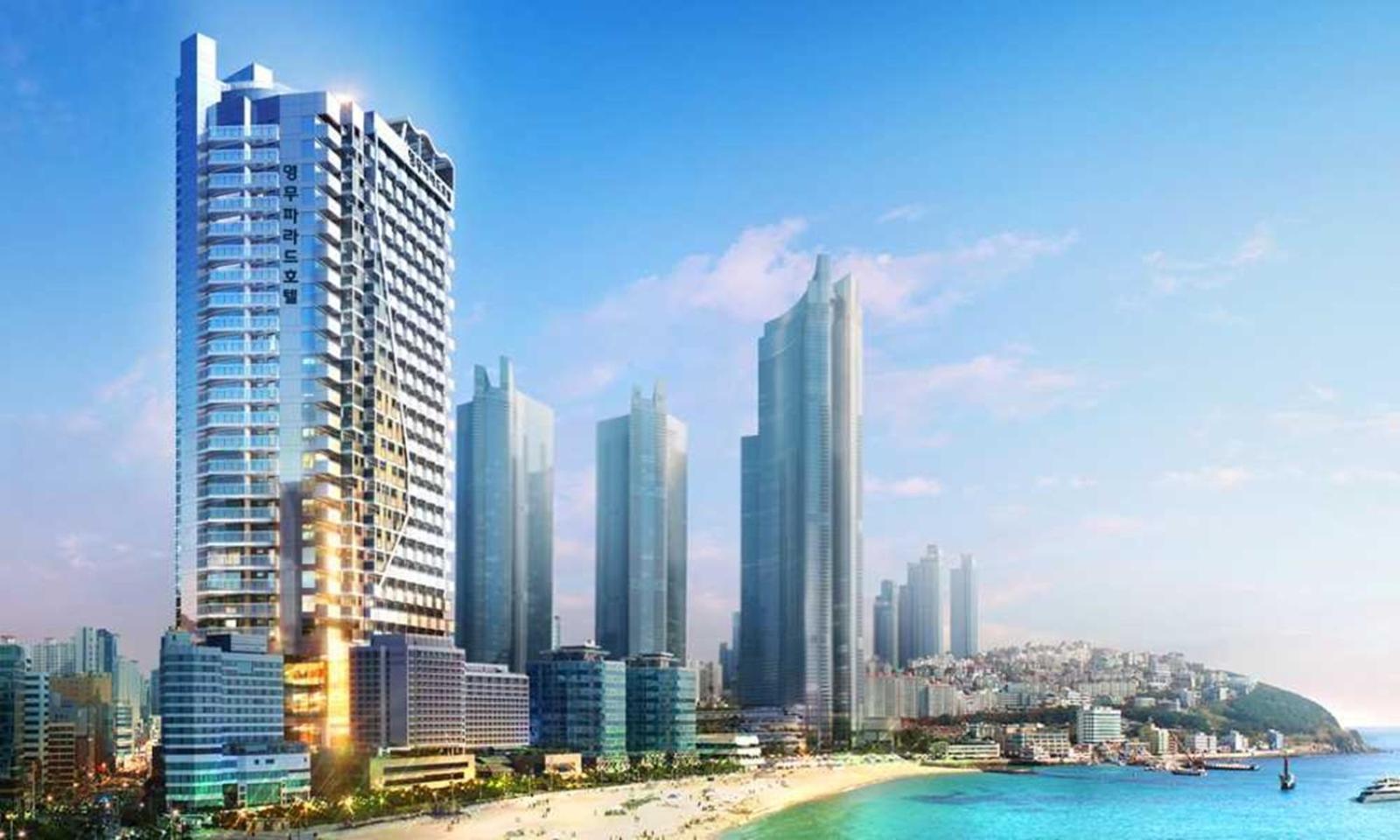 Busan Yeongmu Parade Hotel Haeundae Beach Dış mekan fotoğraf